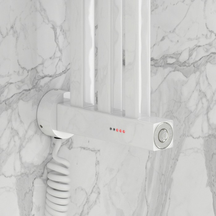 Сунержа Электрический полотенцесушитель 800x400, Хорда 4.0, 12-0834-0600 цвет: белый