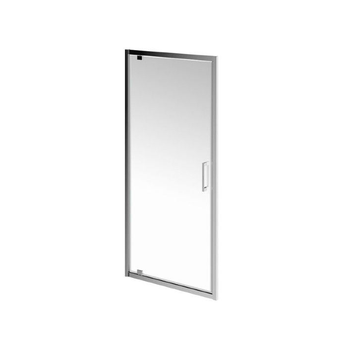 Душевая дверь распашная 90х195, Vetro Kerama Marazzi, хром - VE.90.PD.CR