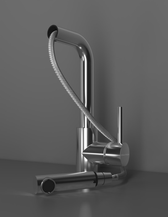 Смеситель для кухни  Paulmark KASSEL, никель - Ka214311-NI