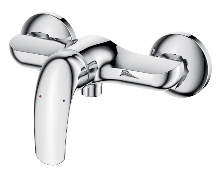 Смеситель для душа с ручным душем, керамический картридж, хром, Azario SINTRA арт. AZ-WKF33361C