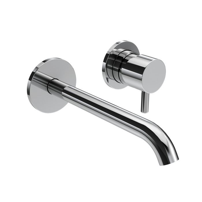 Смеситель встраиваемый для раковины XL, излив 18 см, без донного клапана, Giulini My future, хром арт. 5925-18