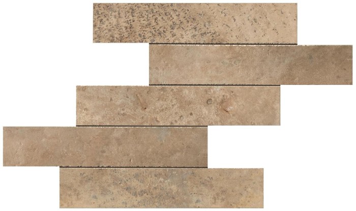 Плитка beige brick tumbled ATLAS CONCORDE italy Aix арт. A0UF