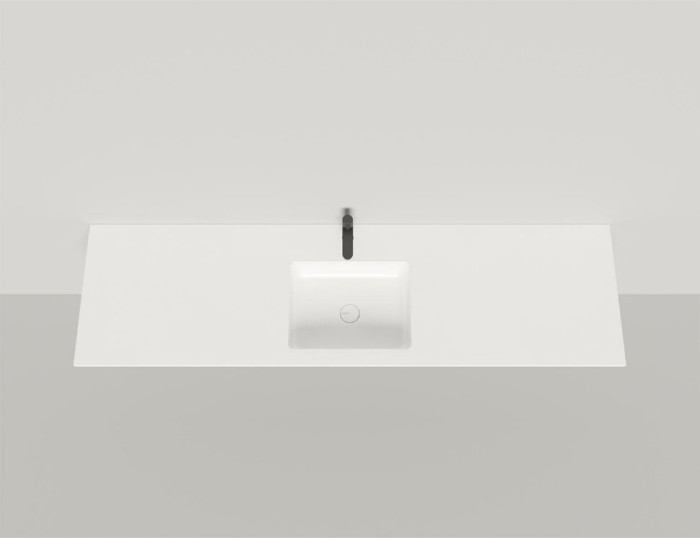 Раковина столешница 200x55, матовая, Salini ONDA арт. 1402203MRF