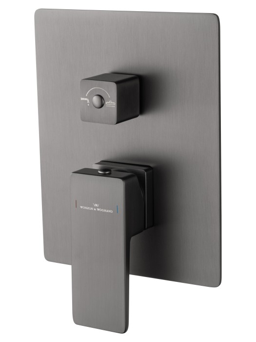 Душевая система встраиваемая, Wonzon & Woghand Cube 2.0, WW-88939068-BGM цвет: графит