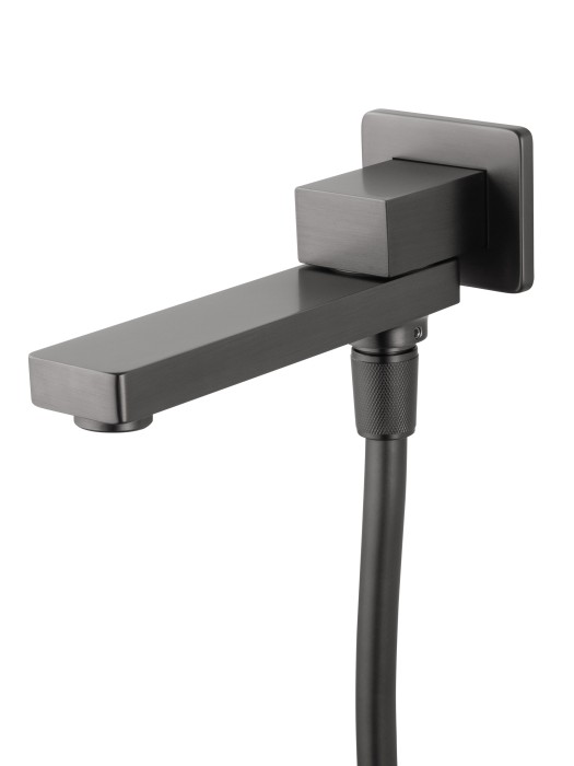 Душевая система встраиваемая, Wonzon & Woghand Cube 2.0, WW-88939068-BGM цвет: графит