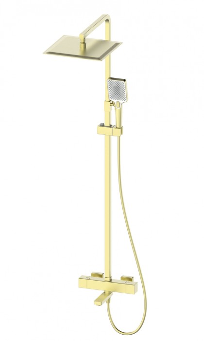 Душевая система с термостатом, Wonzon &amp; Woghand, WW-88739901-BG цвет: золото