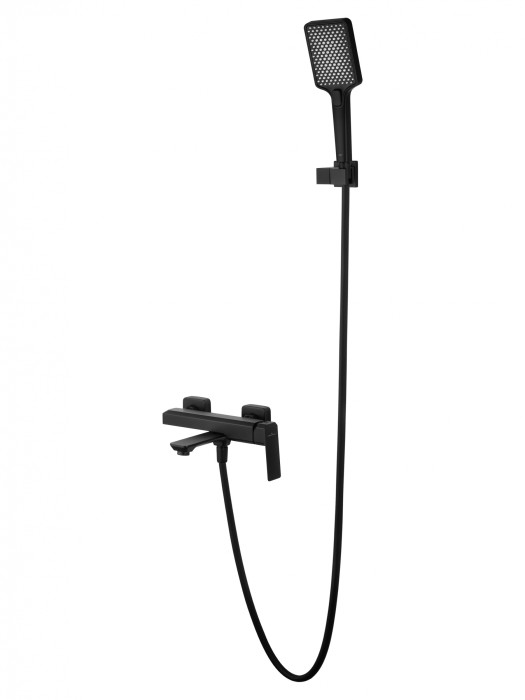 Смеситель для ванны с душем, Wonzon &amp; Woghand Diamond, WW-88639011-MB цвет: черный