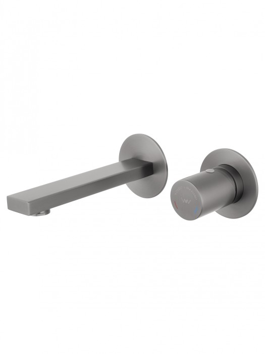 Смеситель для раковины встраиваемый, Wonzon &amp; Woghand, WW-105-BGG цвет: графит