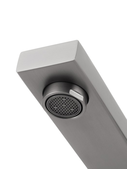 Смеситель для раковины встраиваемый, Wonzon & Woghand, WW-105-BGG цвет: графит