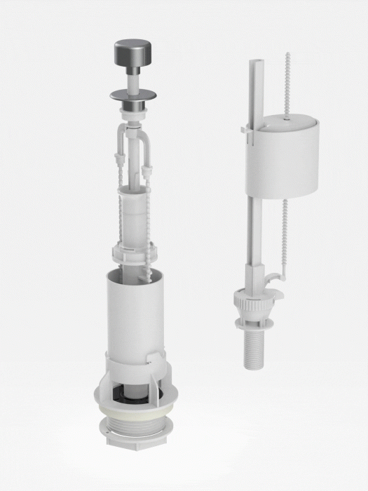 Арматура для бачка унитаза BERGES Eko арт. 030101