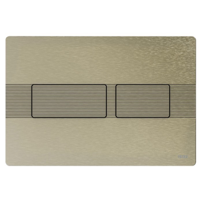 Панель смыва с двойной системой смыва для унитаза, никель, solid TECE арт. 9240437