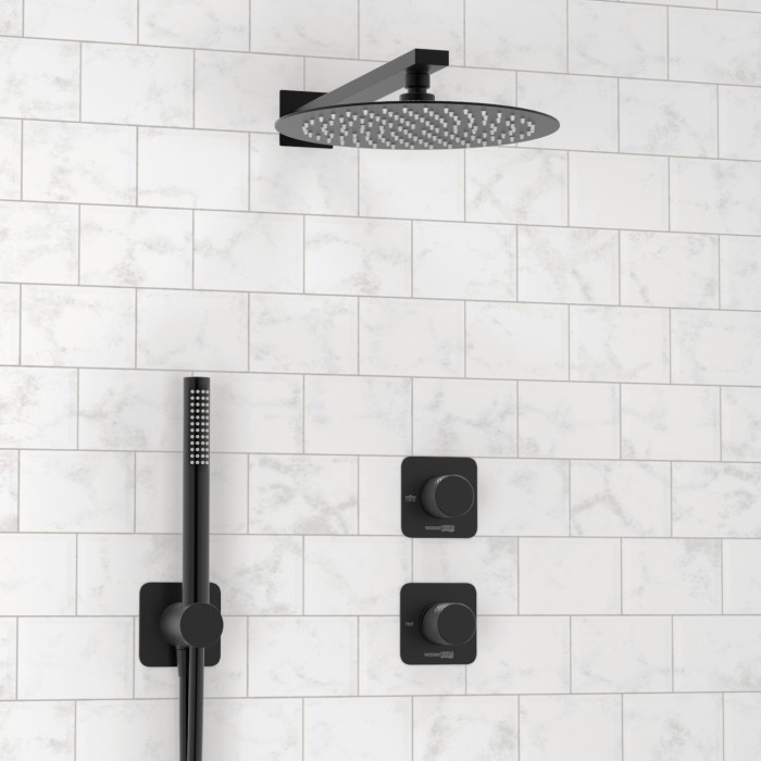 Встраиваемый комплект для душа с верхней душевой насадкой и лейкой Fulda 5200 WasserKRAFT арт. A5251.299.219.258.302.242.217