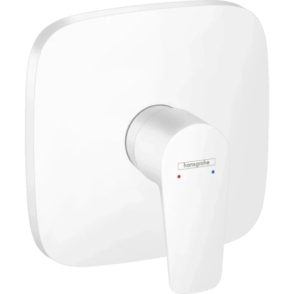 Смеситель для душа скрытого монтажа, Hansgrohe Talis E, белый арт. 71765700
