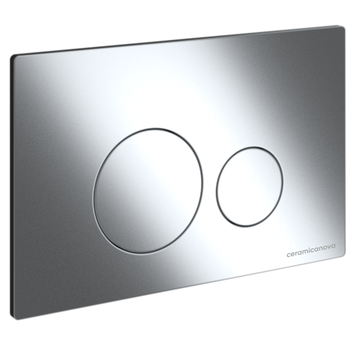 Инсталляция с кнопкой Ceramicanova Envision/ round, хром арт. CN1001CH