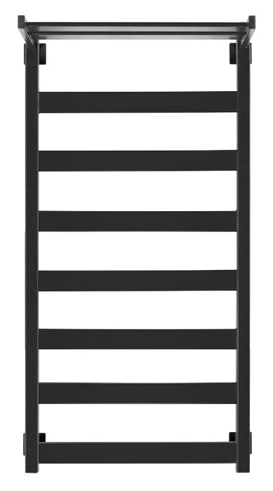 Полотенцесушитель электрический 120x60 Комано 1 СП (черный матовый) Secado арт. 4603777475949