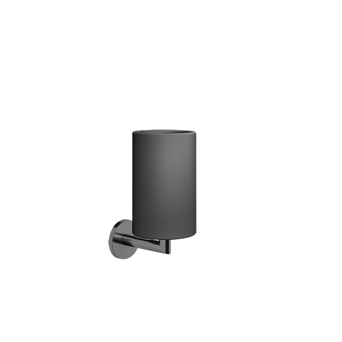Стакан для зубных щеток настенный черный, Gessi Tondo, black xl арт. 63608#299