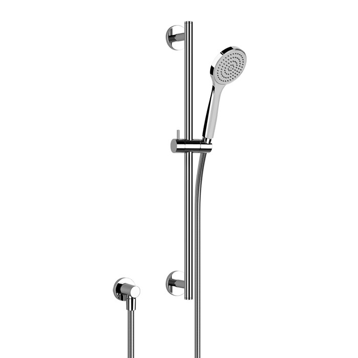 Душевой гарнитур, с ручным душем, шланг 1,5м и вывод воды, Gessi Emporio shower, хром арт. 47306#031