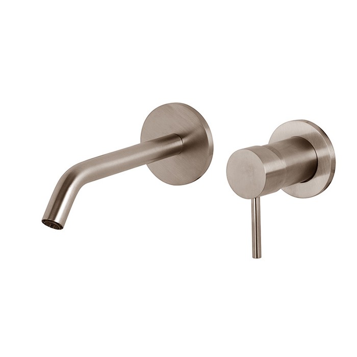 Fima Carlo Frattini Cмеситель для раковины, встраиваемый, Spillo Steel, F3081WX8INOX цвет: нержавеющая сталь