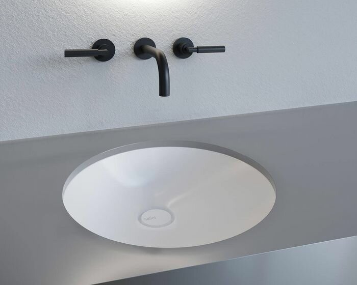 Раковина 42x42, матовая, Salini MAREA арт. 1802208MRF