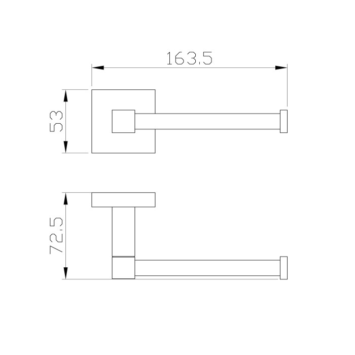 Держатель для туалетной бумаги без крышки, Wonzon & Woghand Polo, WW-8906 цвет: хром