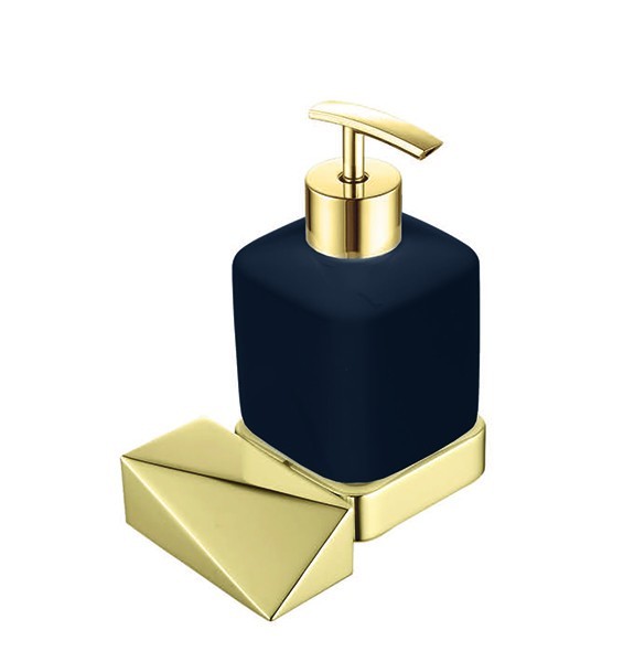 Настенный диспенсер gold/black, Boheme New venturo - 10317-G-B