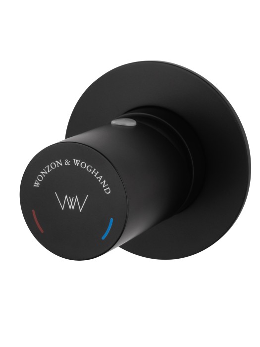 Смеситель для раковины встраиваемый, Wonzon & Woghand, WW-105-MB цвет: черный