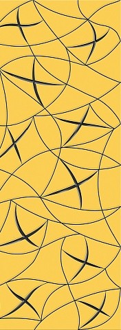 Декоративная плитка ochra "stella" 20.1x50.5 AZORI Vela арт. 587092001