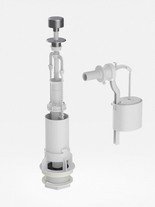 Арматура для бачка унитаза BERGES Eko арт. 030202