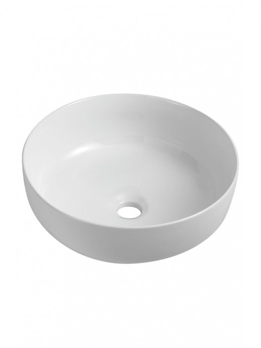 Накладная раковина круглая, Wonzon &amp; Woghand Erie, WW-RN4076-MW цвет: белый