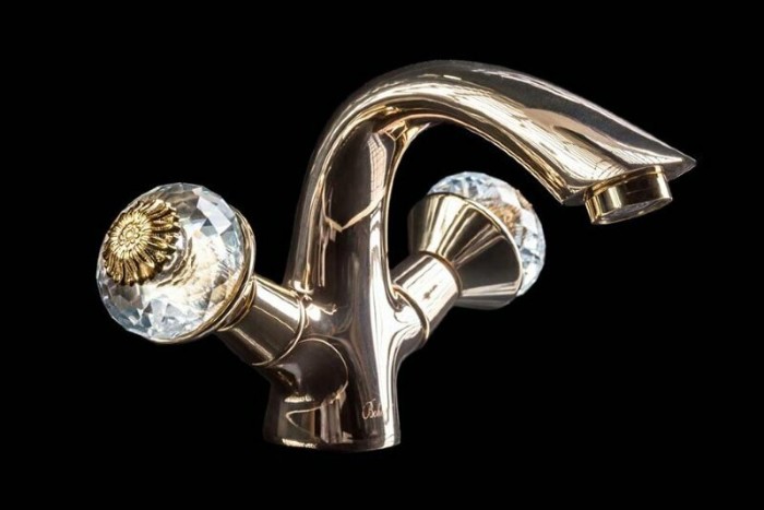 Смеситель для раковины, бронза, Flora Boheme 291-FL