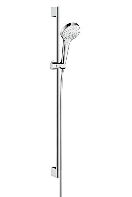 Душевой гарнитур Multi со штангой 90см Croma Select S Hansgrohe, белый, хром арт. 26571400