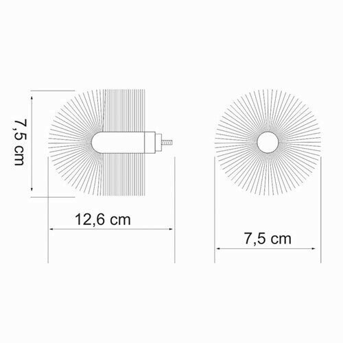 Ершик для унитаза запасная WasserKRAFT арт. K-013