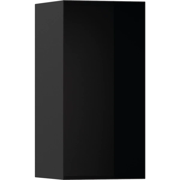 Настенный короб с открытой рамой, 30х15х14 см, Hansgrohe XtraStoris Minimalistic, черный арт. 56076670