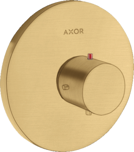 Термостат для душа Starck Axor, шлифованное золото арт. 10710250