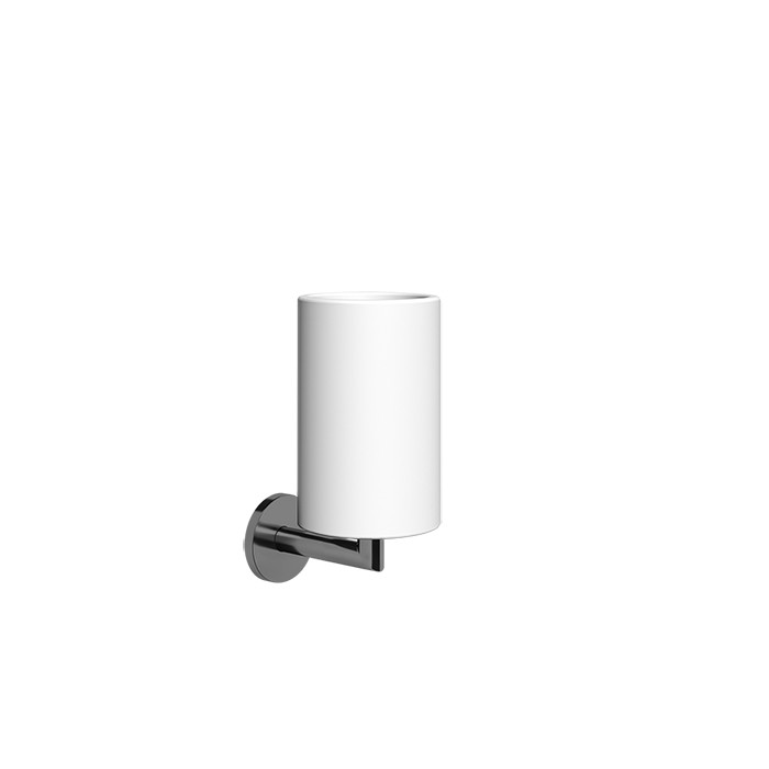 Стакан для зубных щеток настенный белый, Gessi Tondo, black xl арт. 63607#299