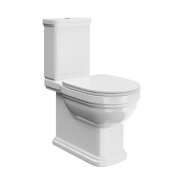 Унитаз напольный, Pompei Kerama Marazzi, белый - PO.wc.01
