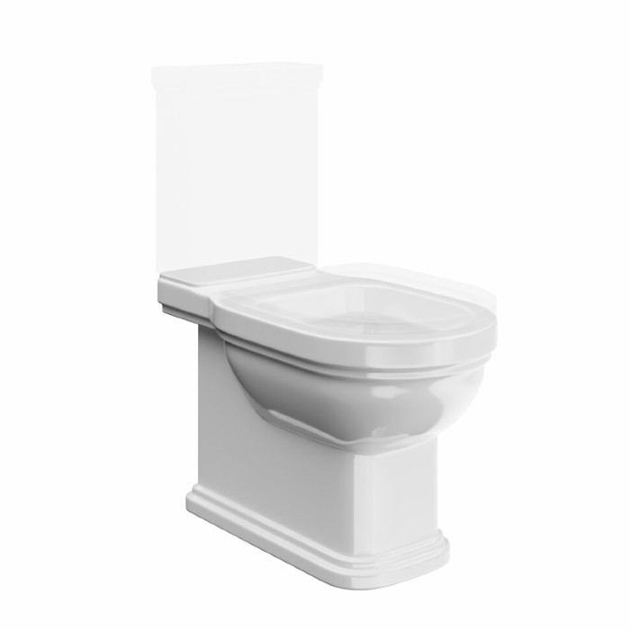 Унитаз напольный, Pompei Kerama Marazzi, белый - PO.wc.01