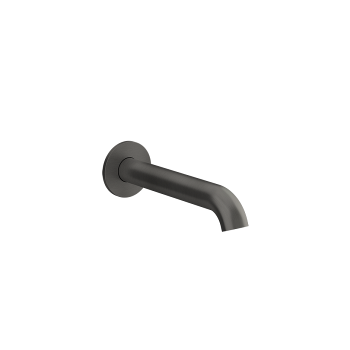 Настенный излив с длиной под заказ., Gessi Origini, black metal brushed pvd арт. 66103#707