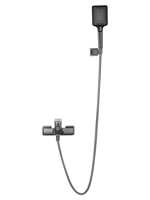Смеситель для ванны с душем, Wonzon & Woghand Edge, WW-88639003A-BGM цвет: графит