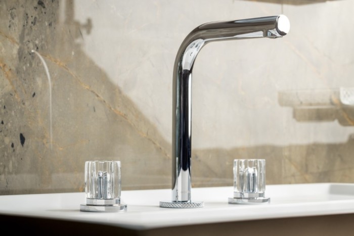 Смеситель на столешницу на 3 отв. Chrome, Boheme Elegante - 152-CR-EL