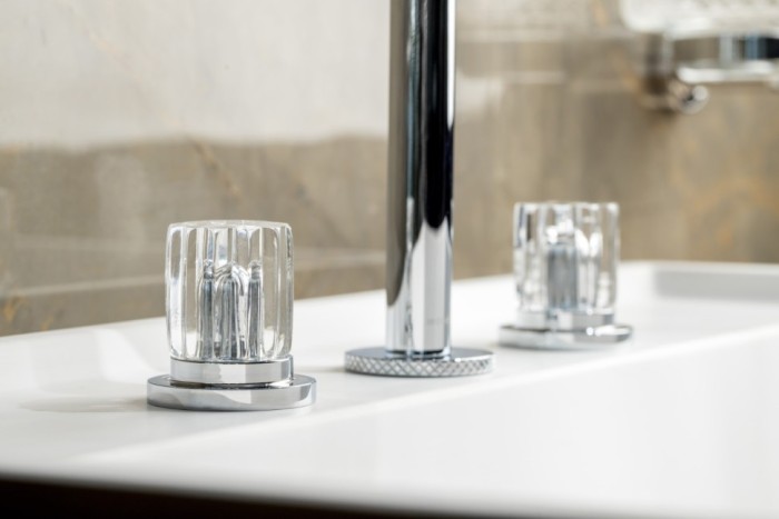 Смеситель на столешницу на 3 отв. Chrome, Boheme Elegante - 152-CR-EL