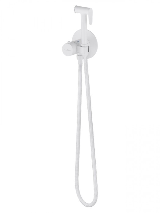 Смеситель с гигиеническим душем и термостатом встраиваемый, Wonzon &amp; Woghand, WW-88829909-MW цвет: белый