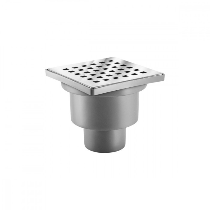 Душевой трап BERGES напольный Trend Keramik 150*150 под керамическую плитку, D50, арт.093004