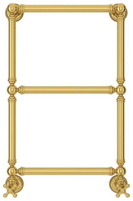 Сунержа Водяной полотенцесушитель 660x400, Ренессанс, 03-0280-6640 цвет: золото