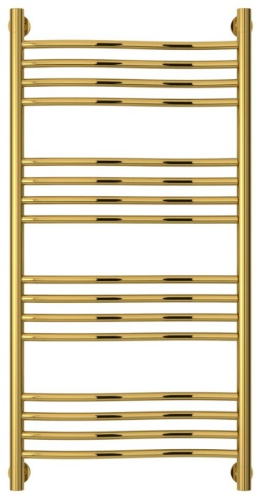 Сунержа Водяной полотенцесушитель 1000x500, Флюид+, 03-0222-1050 цвет: золото