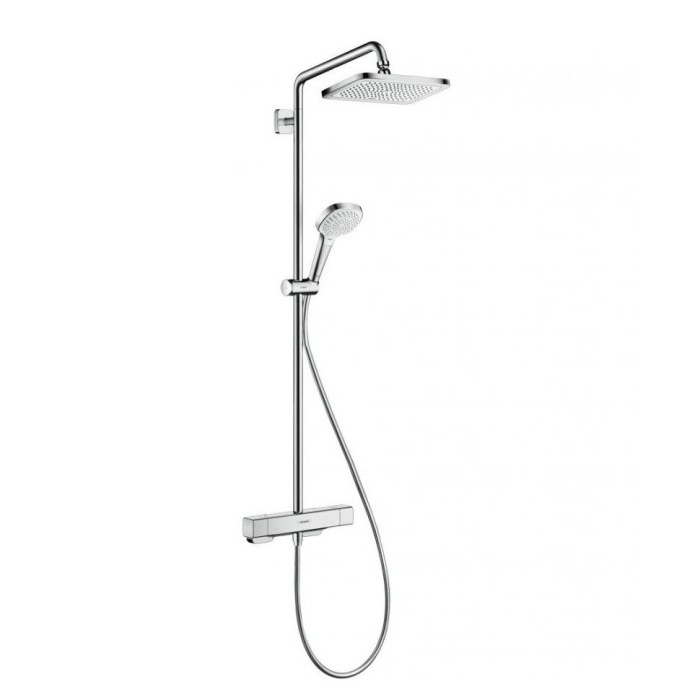 Душевая система с термостатом Croma E Hansgrohe, хром арт. 27630000