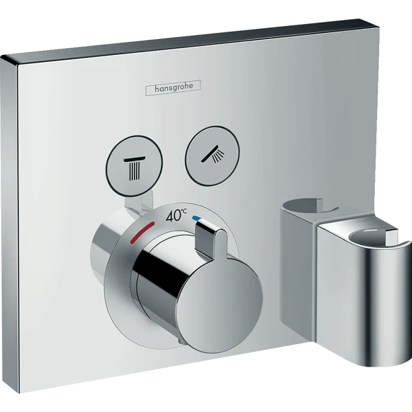 Термостат для душа скрытого монтажа, Hansgrohe ShowerSelect, хром арт. 15765000