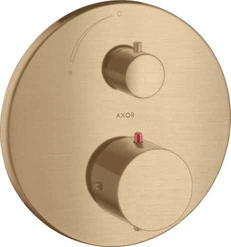 Термостат для душа Starck Axor, шлифованная бронза арт. 10700140