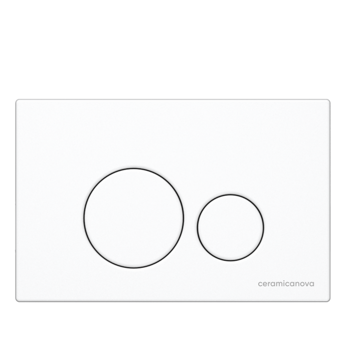 Инсталляция с кнопкой Ceramicanova Envision/ round, белый арт. CN1001W