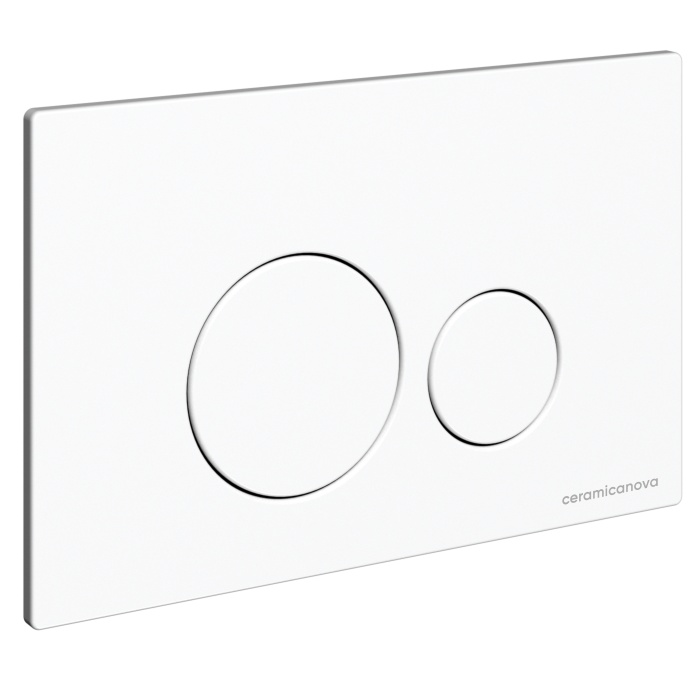 Инсталляция с кнопкой Ceramicanova Envision/ round, белый арт. CN1001W
